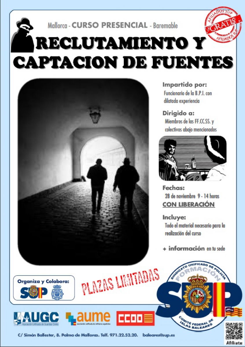 Mallorca - Reclutamiento y Captación de Fuentes