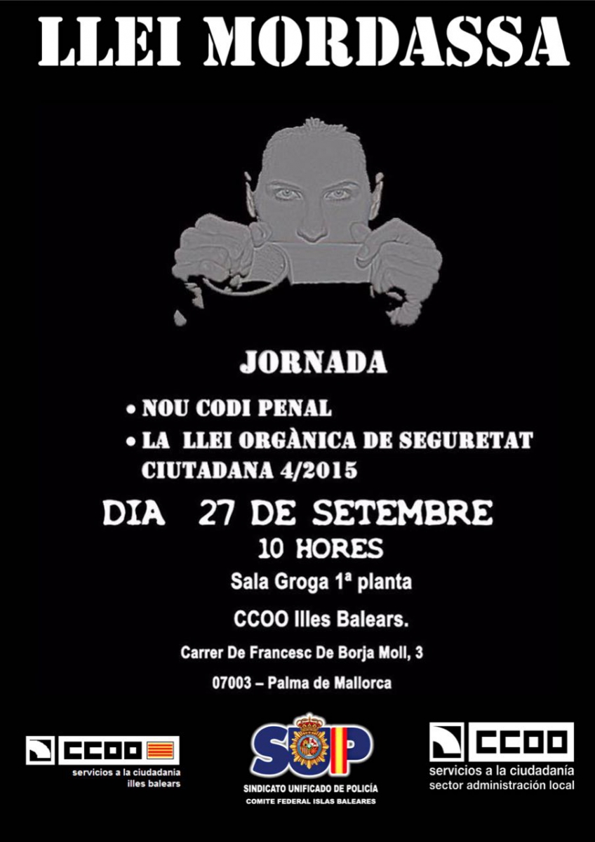 Mallorca - Nuevo Código Penal - Ley Orgáinica de Seguridad Ciudadana