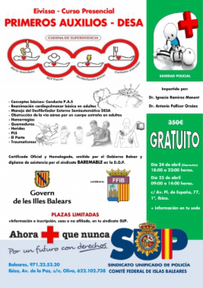 Eivissa - Primeros Auxilios-DESA