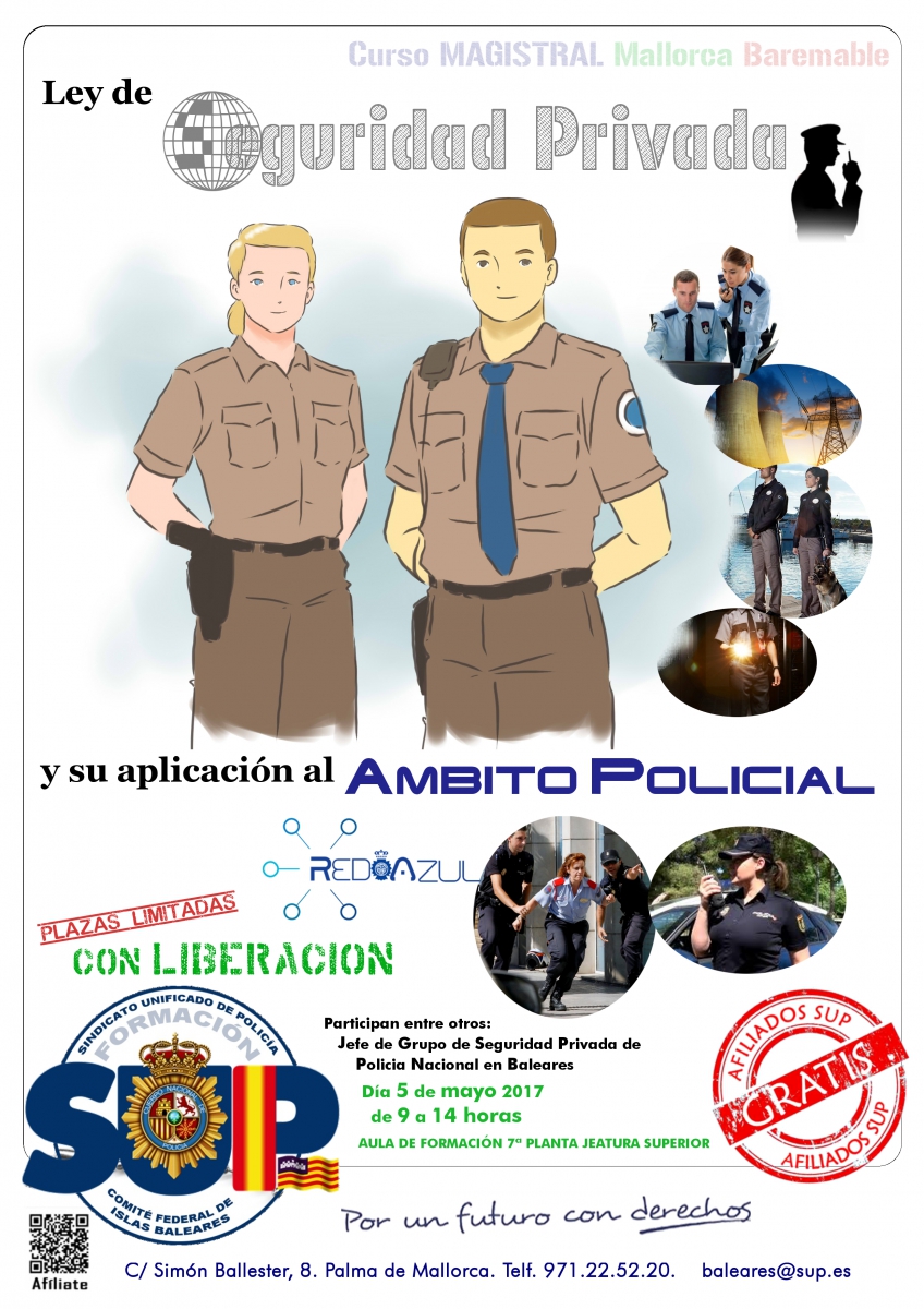 Mallorca - Ley de Seguridad Privada y su aplicación al Ámbito Policial