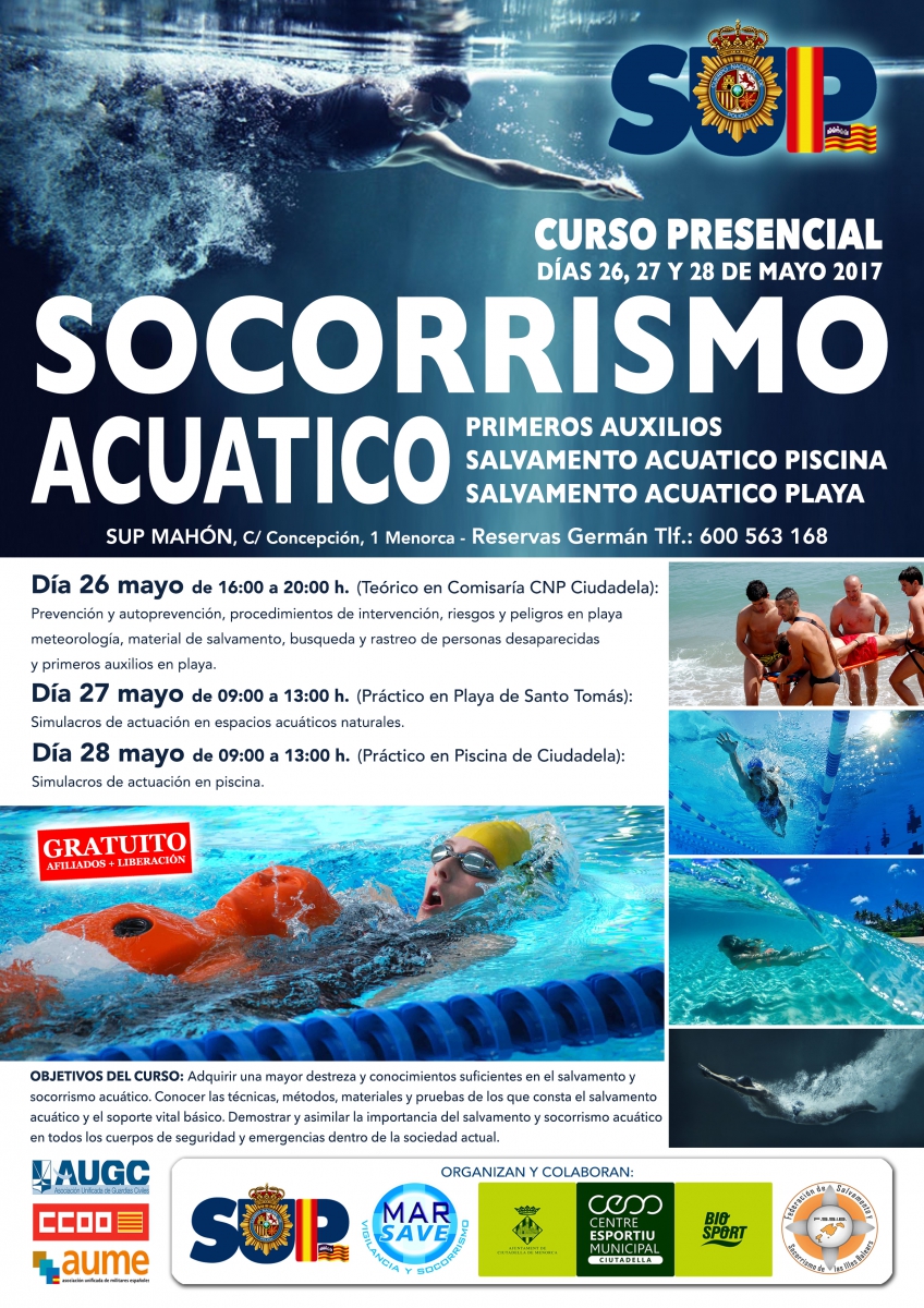 Menorca - Socorrismo acuático