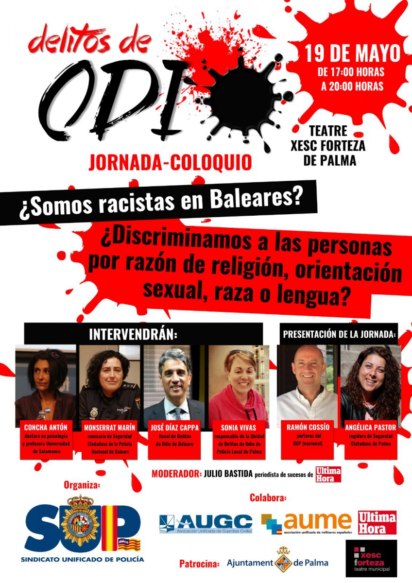 Mallorca - Delitos de Odio (Jornada-Coloquio)