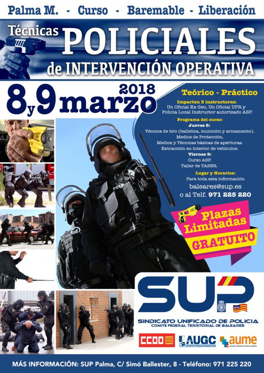 Mallorca - Técnicas Policiales de Intervención Operativa