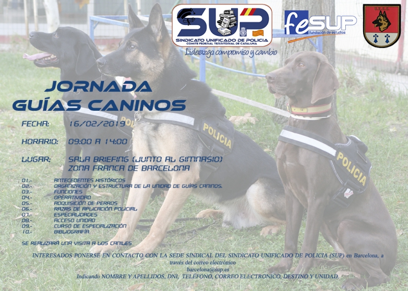 GUÍAS CANINOS