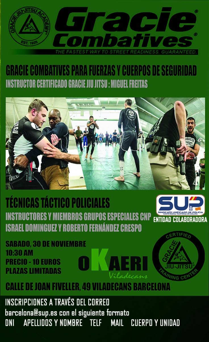 TECNICAS TACTICO POLICIALES-GRACIE COMBATIVE