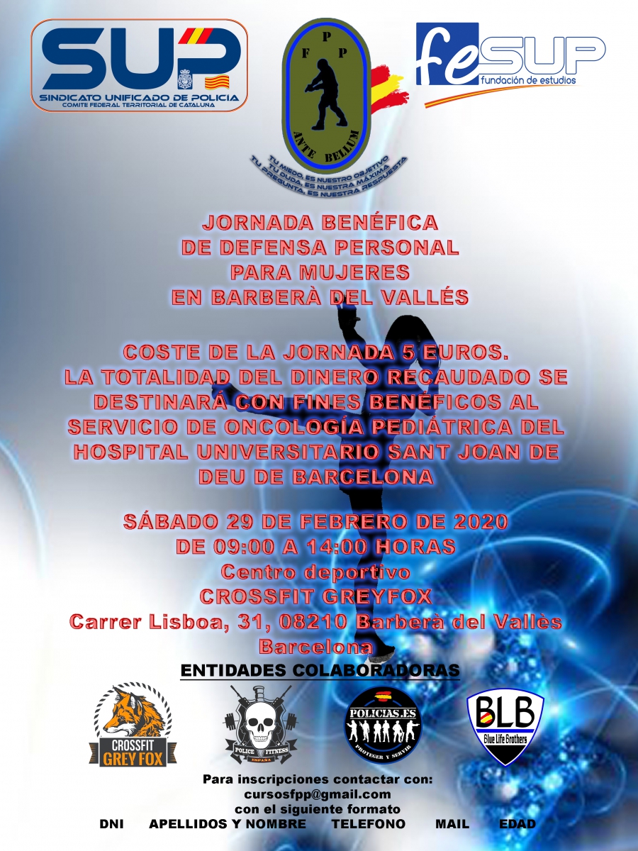 SEMINARIO DEFENSA PERSONAL MUJERES EN BARBERA DEL VALLES