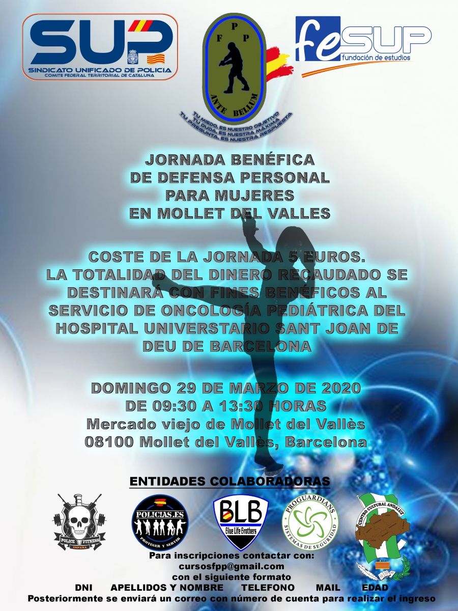 JORNADA BENEFICA DEFENSA PERSONAL MUJERES