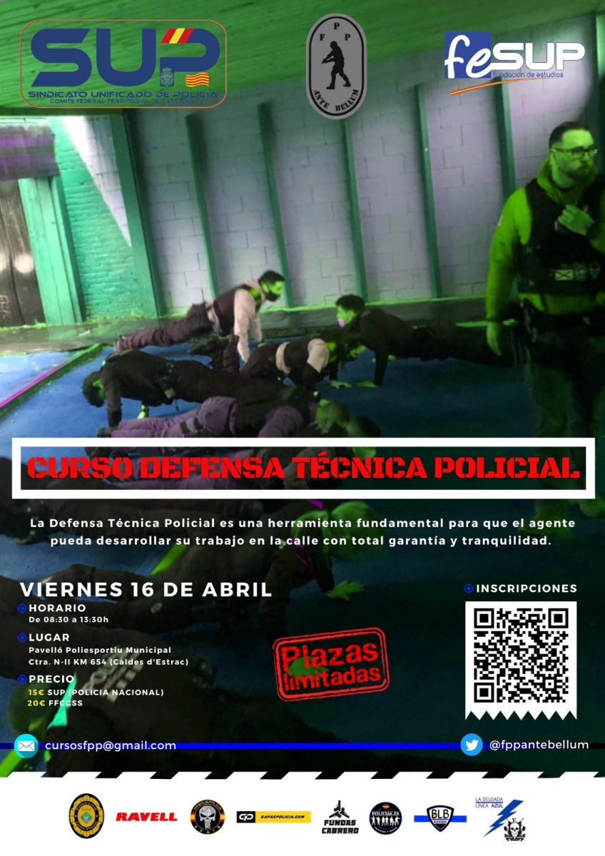 CURSO DEFENSA TACTICA POLICIAL