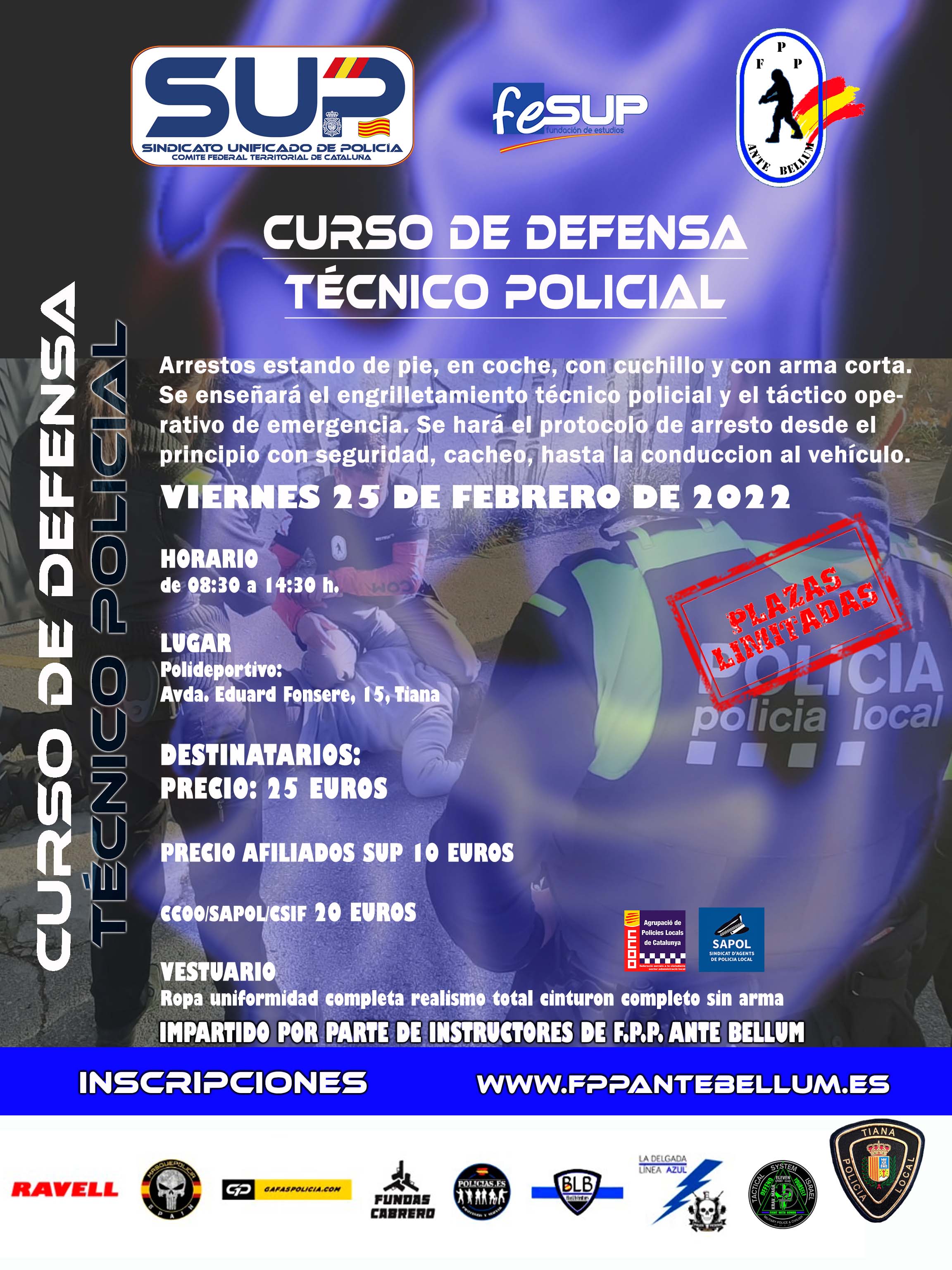 JORNADA DEFENSA PERSONAL POLICIAL