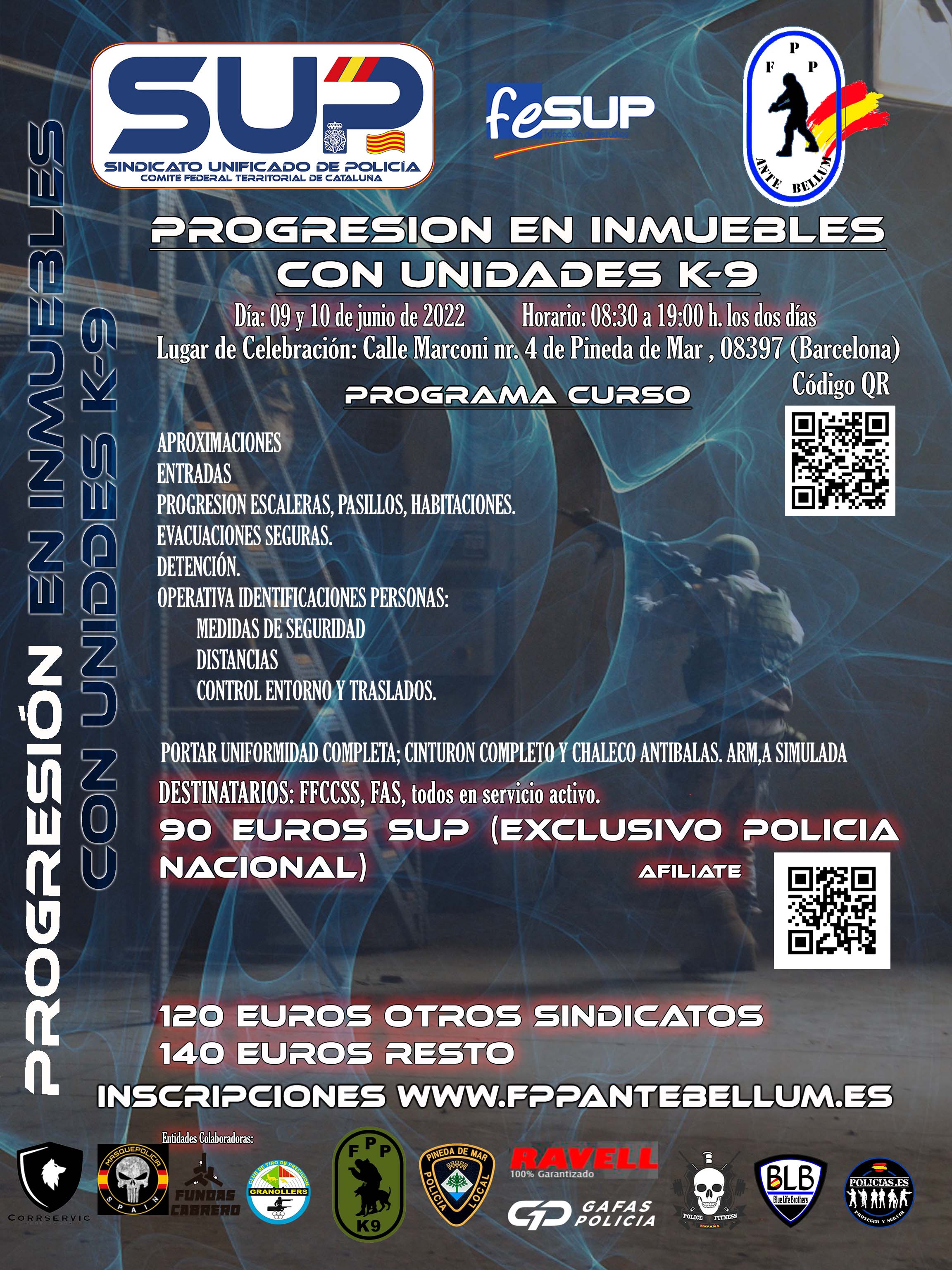 CURSO PROGRESION EN INMUEBLES CON K-9