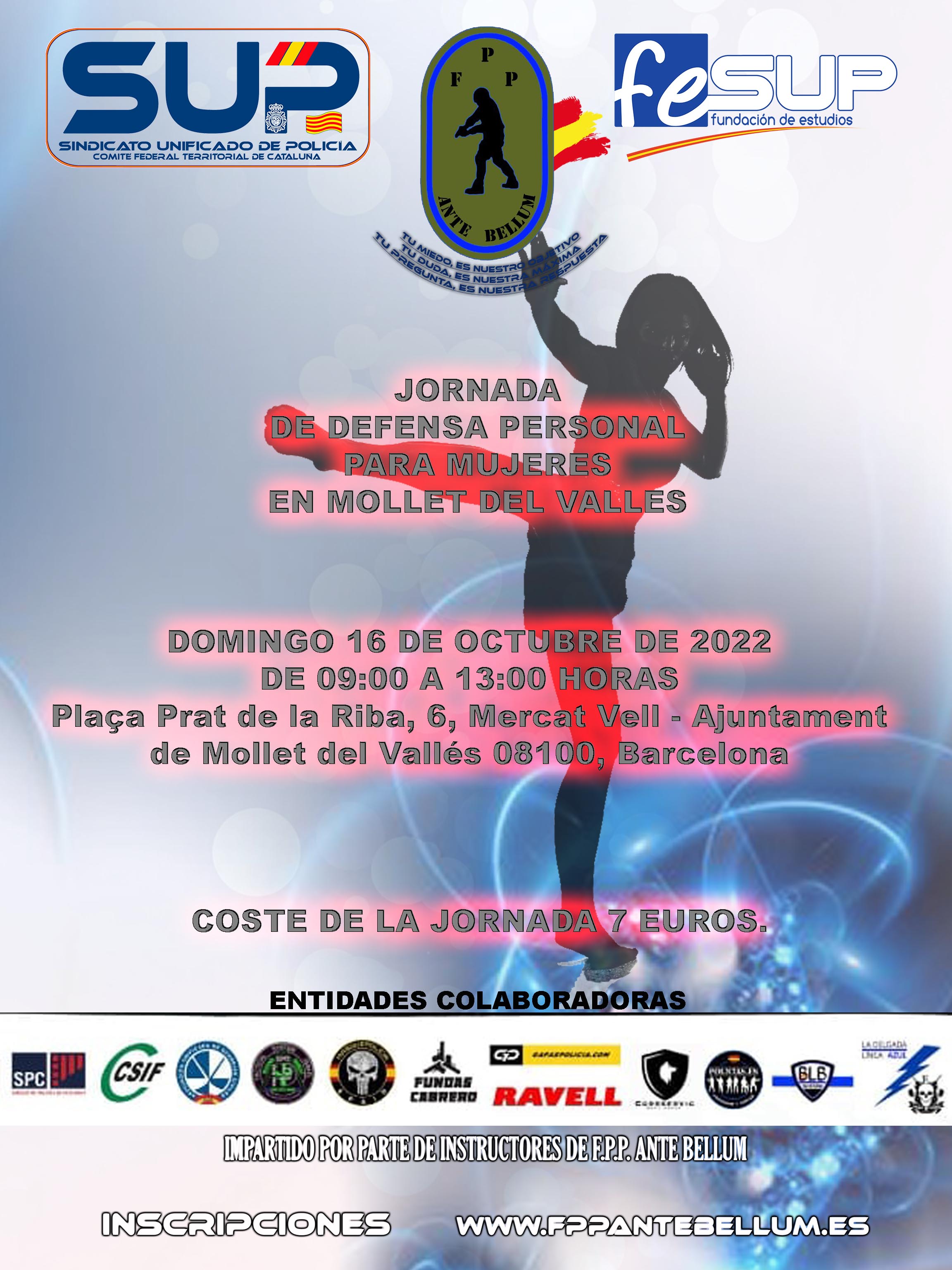 JORNADA DEFENSA PERSONAL MUJERES