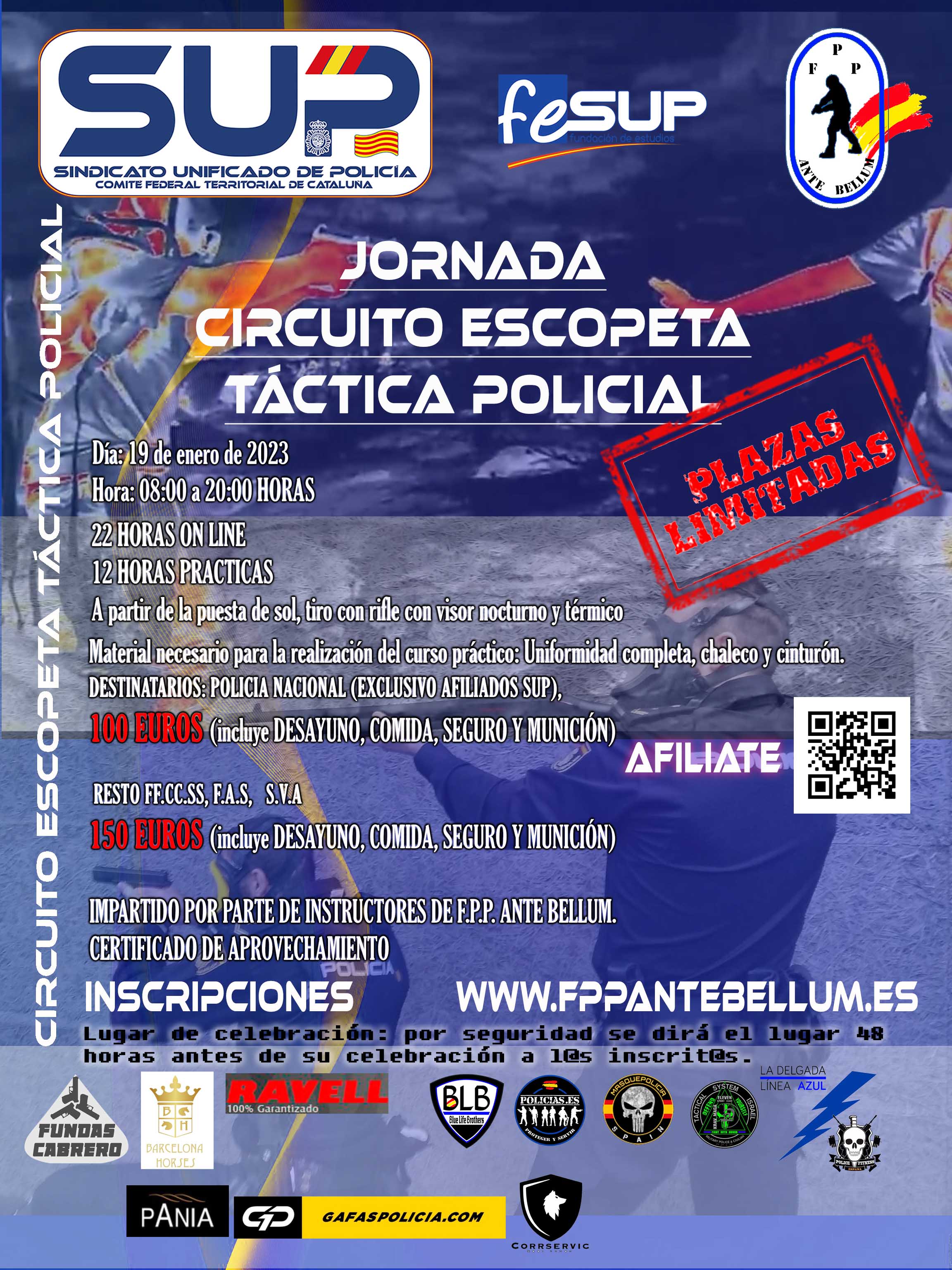CURSO CIRCUITO ARMA LARGA TACTICA POLICIAL