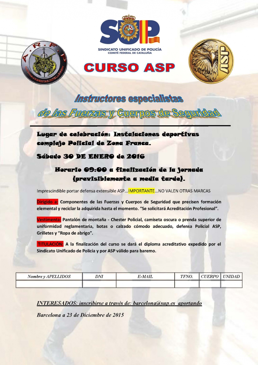 ASP-BASTÓN POLICIAL