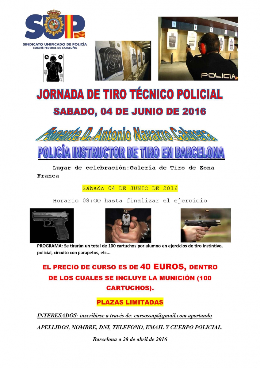 JORNADA DE TIRO TÉCNICO POLICIAL