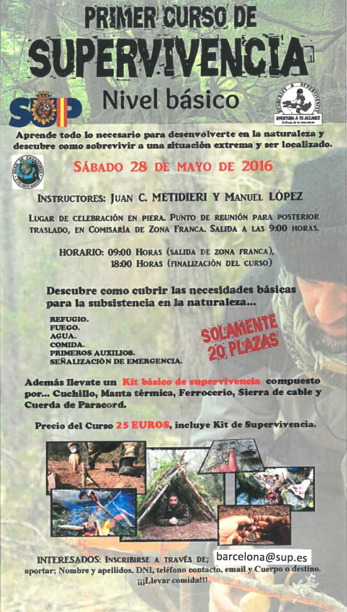 CURSO SUPERVIVENCIA