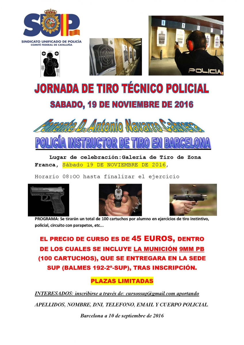JORNADA DE TIRO TÉNICO POLICIAL