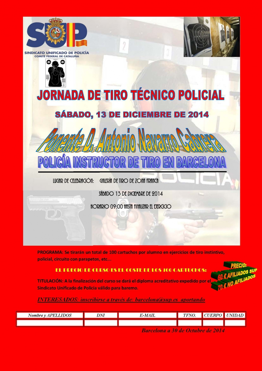 JORNADA DE TIRO TÉCNICO POLICIAL