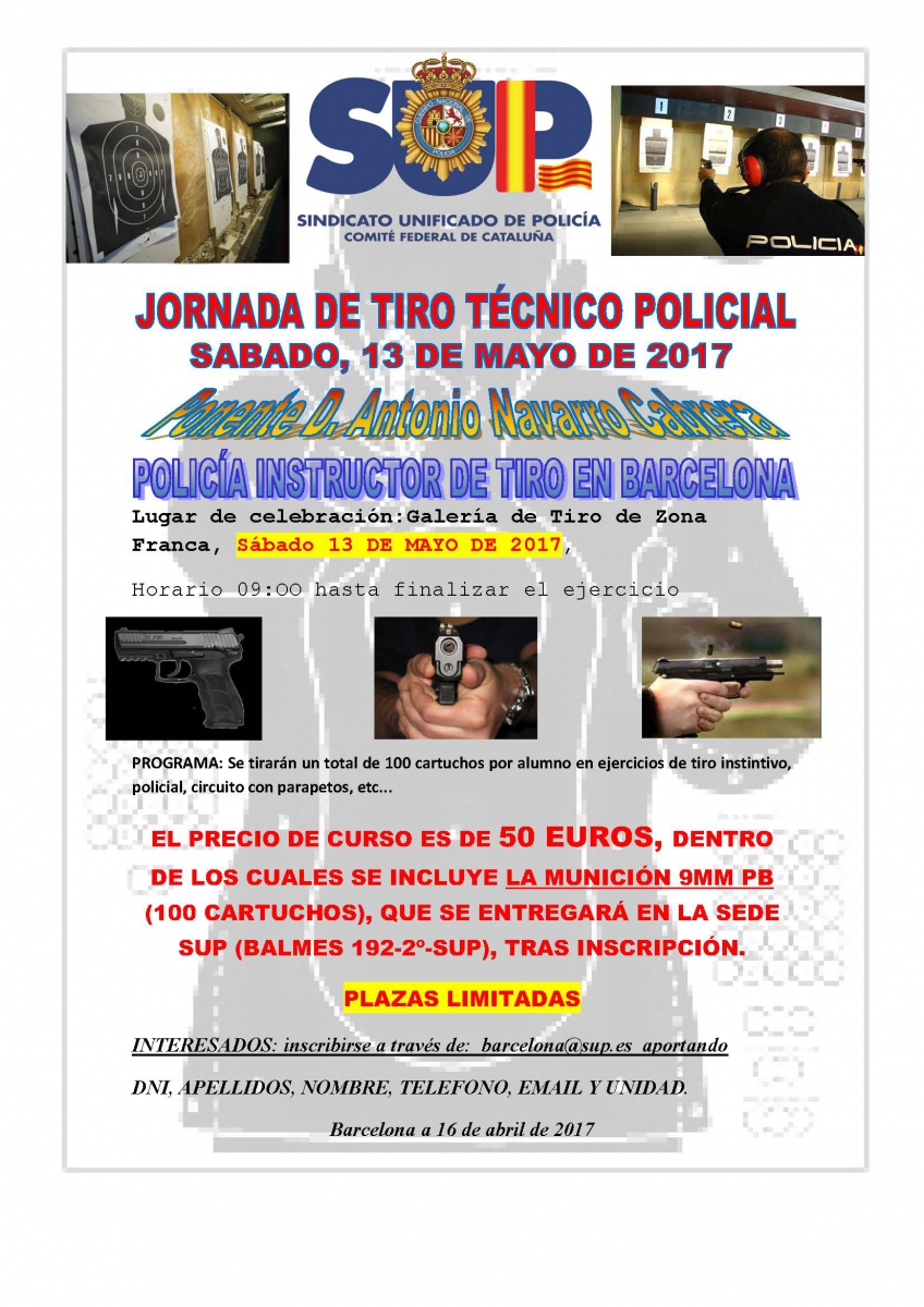 CURSO TIRO POLICIAL
