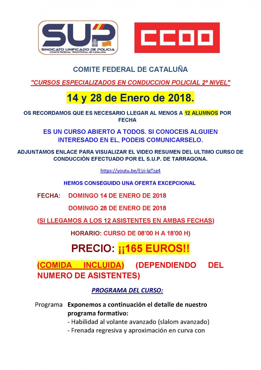CURSO CONDUCCIÓN NIVEL II