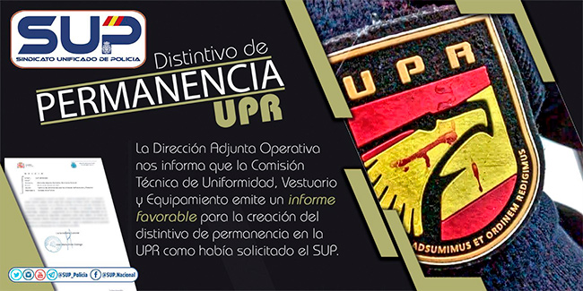 Distintivo permanencia UPR