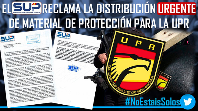 El SUP reclama la distribución urgente de material de protección a la UPR