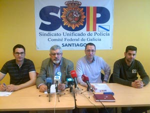 Rueda de prensa SUP Galicia