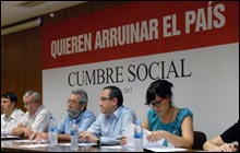 El SUP abandona la Cumbre Social