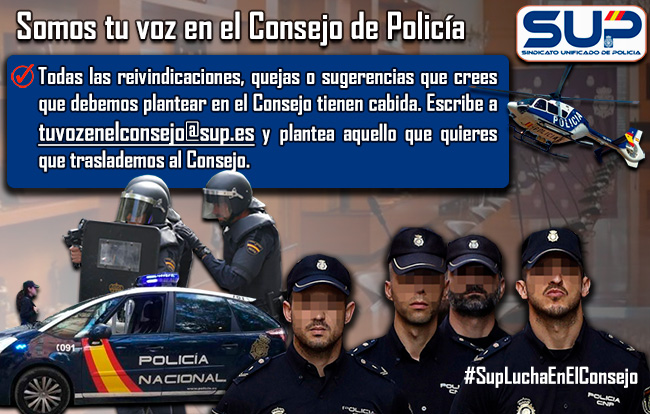 Somos tu voz en el Consejo de Policía