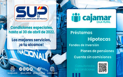 Acuerdo bancario SUP-CAJAMAR hasta finales de abril. 04.04.2022