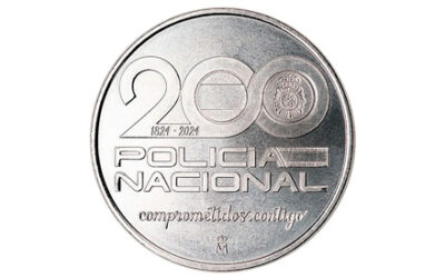 Orden ECM/36/2024 por la que se acuerda la emisión, acuñación y puesta en circulación de monedas de colección «Bicentenario de la Policía Nacional». 25.01.2024