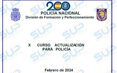 Manual del curso de actualización para policía 2024. 13.03.2024