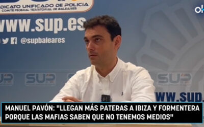 Manuel Pavón: «Llegan más pateras a Ibiza y Formentera porque las mafias saben que no tenemos medios»